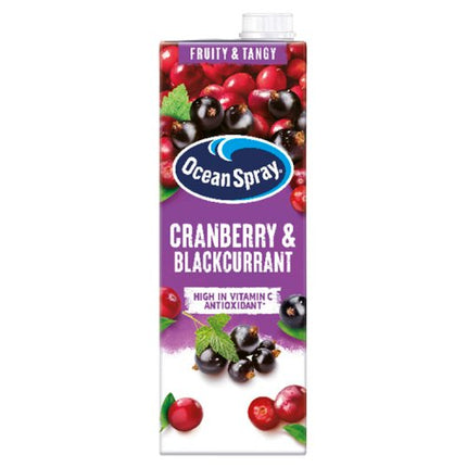 Ocean Spray Cranberry Blackcurrant 1L bottle