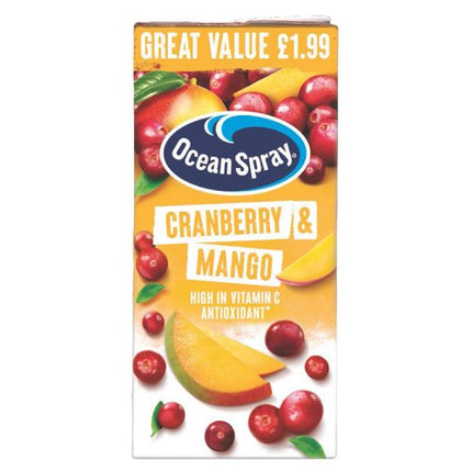 Ocean Spray Cranberry Mango £1.99 1L