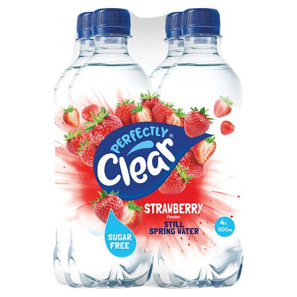 Perfectly Clear Strawberry 4x500ml