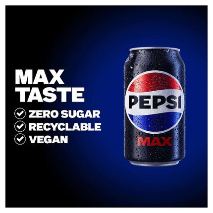 Pepsi Max 330ml can alternate view 2