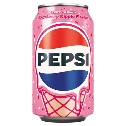 Pepsi Raspberry Ripple Can 330ml