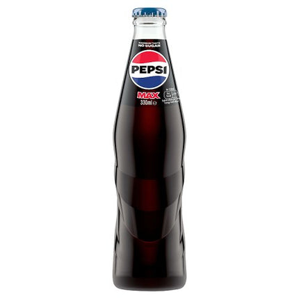 Pepsi Max 330ml Glass