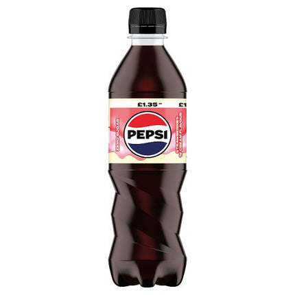 Pepsi Strawberry & Cream 500ml £1.35