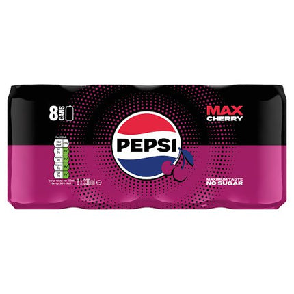 Pepsi Max Cherry 8pk 8x330ml