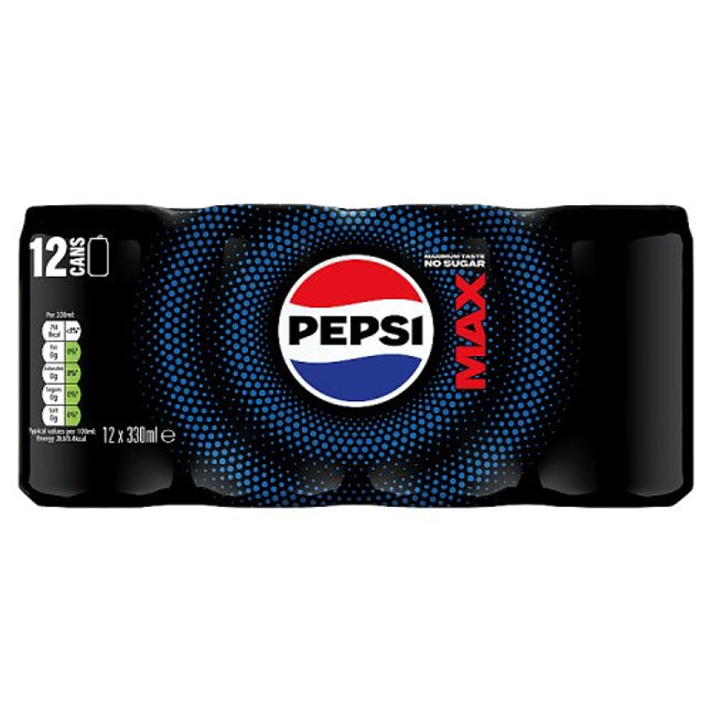 Pepsi Max 12x330ml