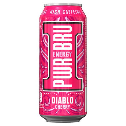 Pwr-Bru Diablo Cherry 500ml £1.19