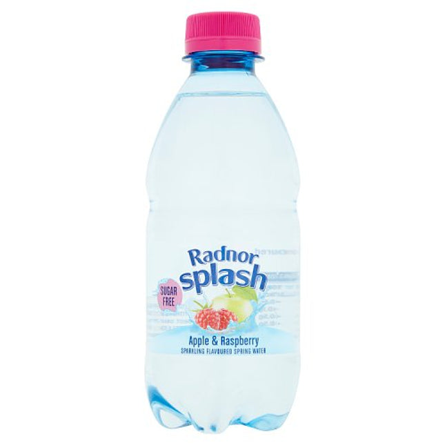 Radnor Splash Spark Bottle Apple & Raspberry 330ml