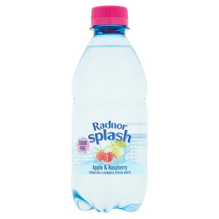 Radnor Splash Spark Bottle Apple & Raspberry 330ml