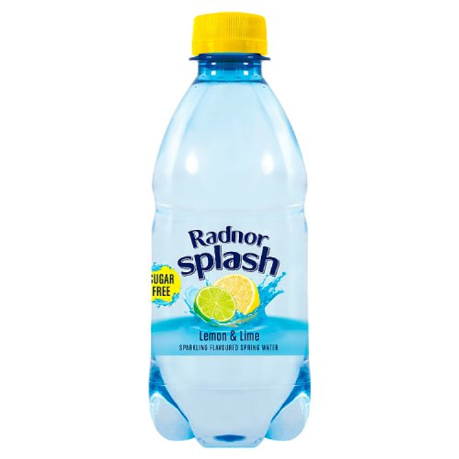 Radnor Splash Sparkling Bottle Lemon & Lime 330ml