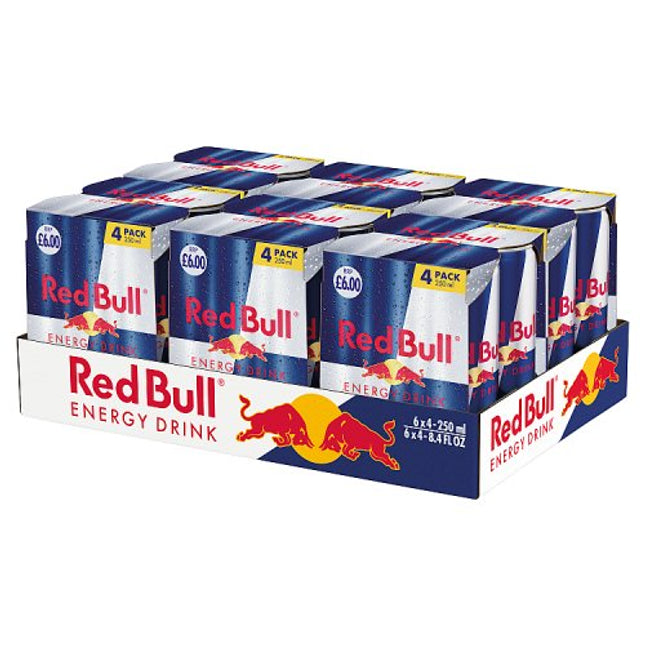 Red Bull Energy 4x250ml £6.00