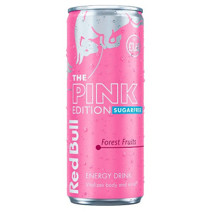 Red Bull Pink Sugar Free 250ml £1.60