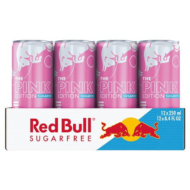 Red Bull Sugar Free Pink 250ml £1.70