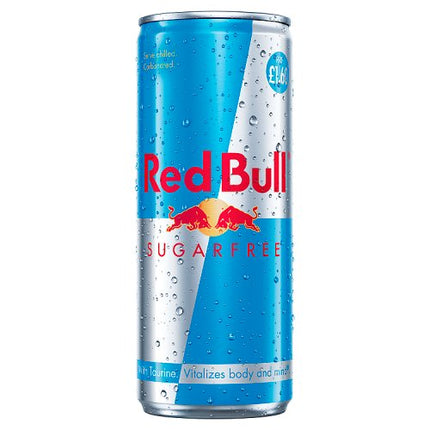 Red Bull Sugar Free 250ml £1.60