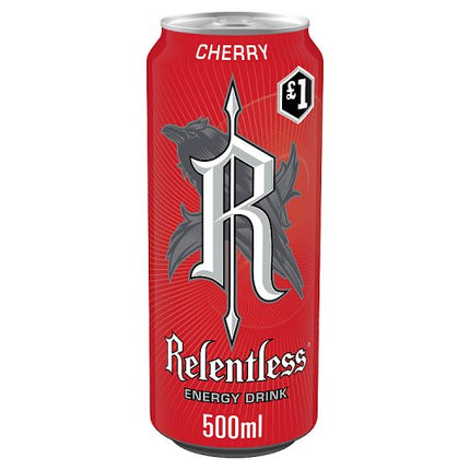 Relentless Cherry 500ml £1