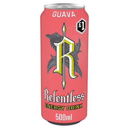 Relentless Guava 500ml bottle