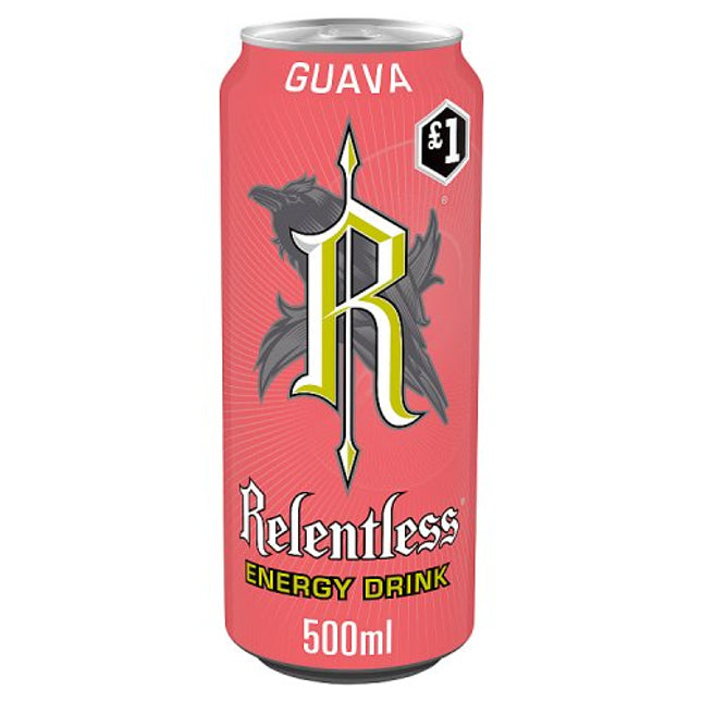 Relentless Guava 500ml bottle