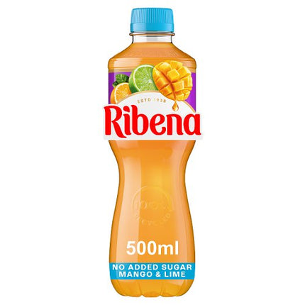 Ribena Mango Lime 500ml bottle alternate view 2