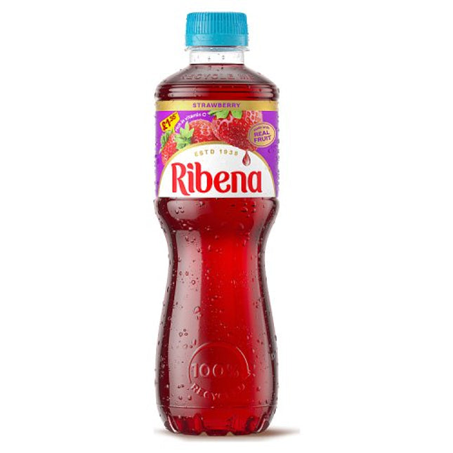 Ribena Strawberry 500ml bottle