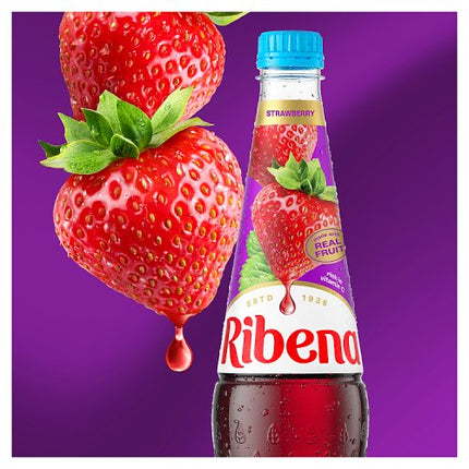 Ribena Strawberry Cordial No Added Sugar 850ml