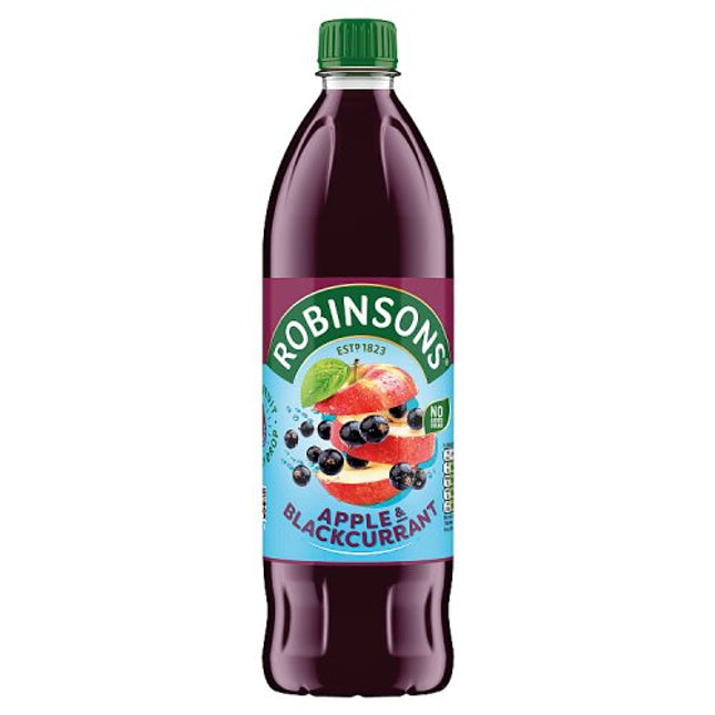 Robinsons No Added Sugar Apple & Blackcurrant Squash 1L