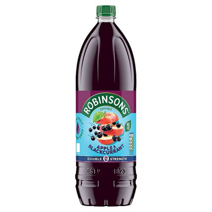 Robinsons Apple & Blackcurrant No Added Sugar Double Concentrate Squash 1.75ml
