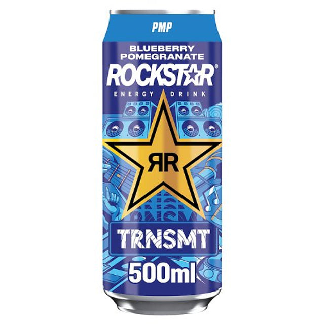 Rockstar Blueberry & Pomegranate 500ml
