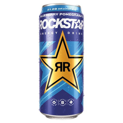 Rockstar Blueberry & Pomegranate 500ml