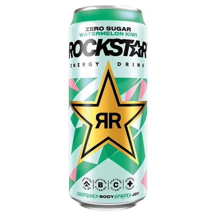 Rockstar Zero Watermelon & Kiwi 500ml