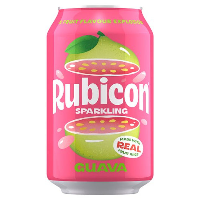 Rubicon Sparkling Guava 330ml can