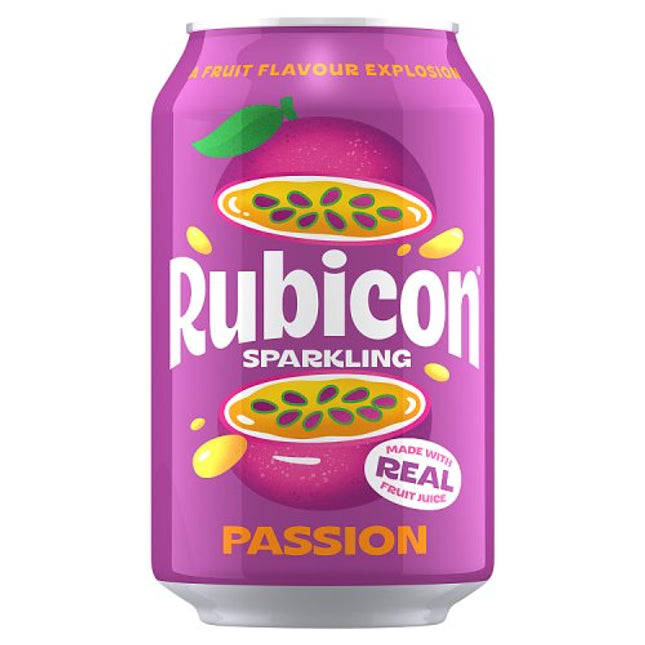 Rubicon Sparkling Passion 330ml can