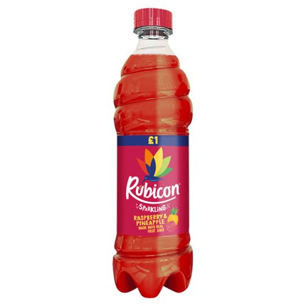 Rubicon Sparkling Raspberry & Pineapple 500ml £1.00