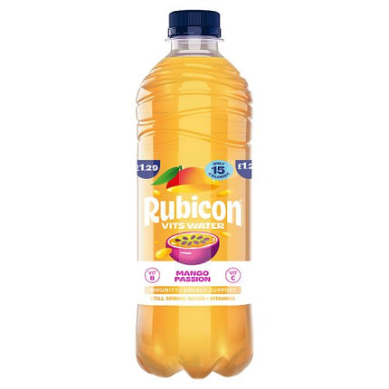 Rubicon Spring Still Vits Mango Passion 500ml £1.29