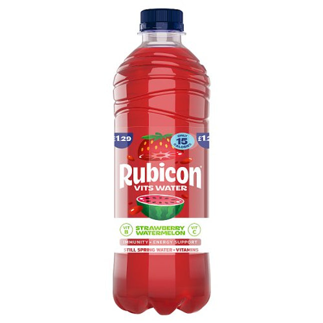 Rubicon Spring Still Vits Strawberry Watermelon 500ml £1.29