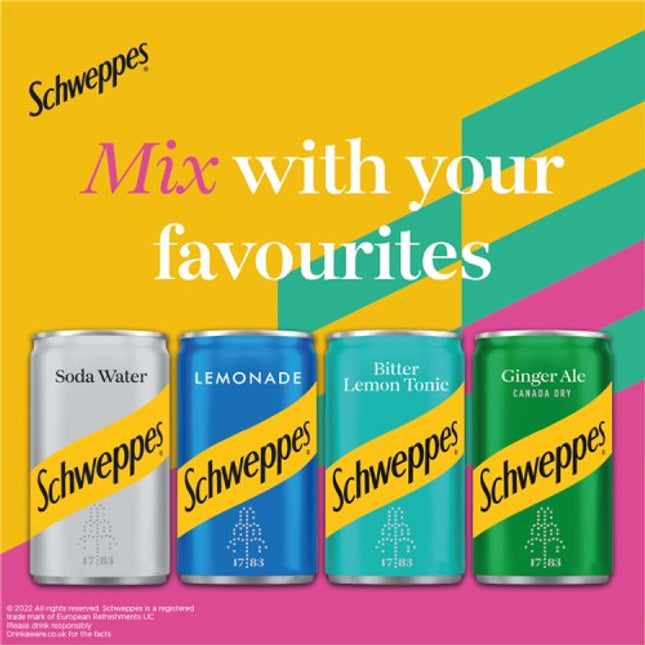 Schweppes Lemonade 330ml 6pk