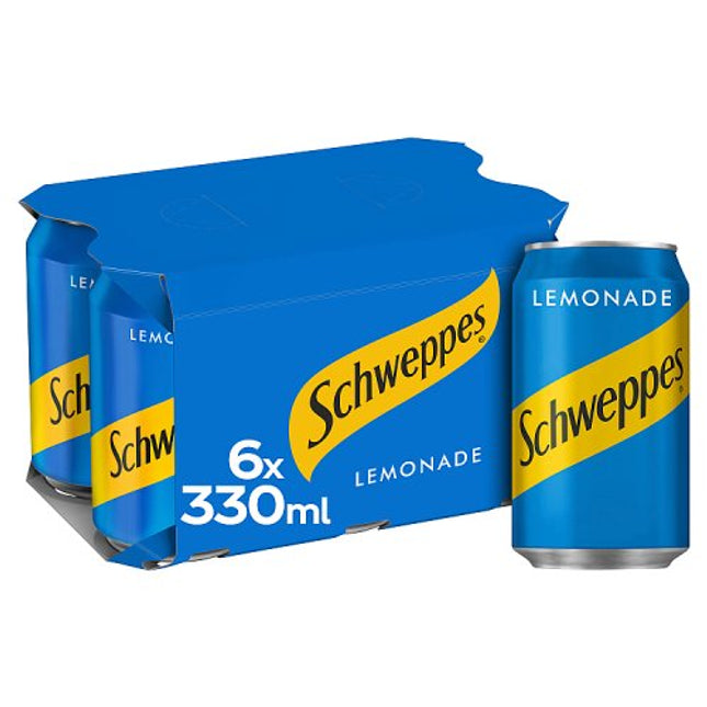 Schweppes Lemonade 330ml 6pk