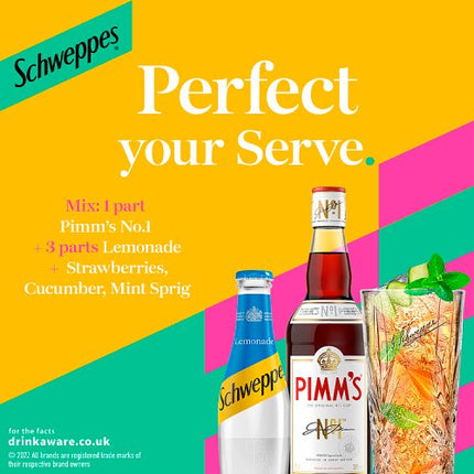 Schweppes Lemonade 200ml Glass