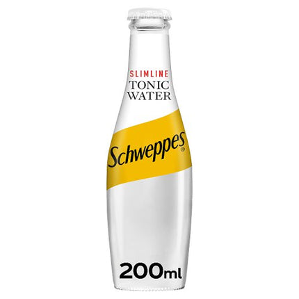 Schweppes Slimline Tonic Water 200ml Glass