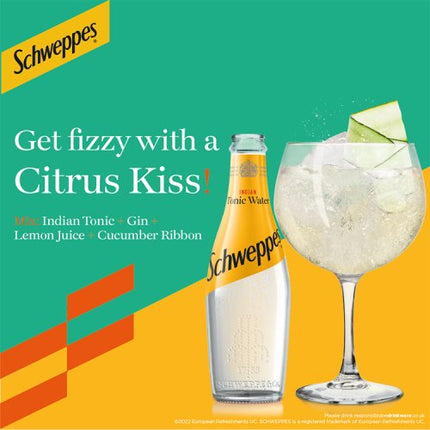 Schweppes Indian Tonic Water 200ml Glass