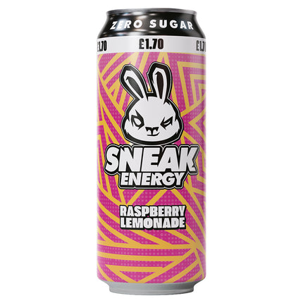 Sneak Energy Raspberry Lemonade  500ml £1.70