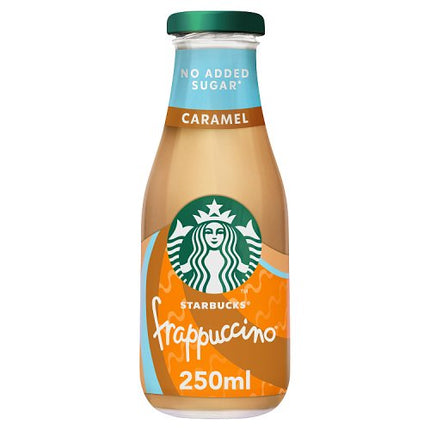 Starbucks Frappuccino Caramel No Sugar 250ml Glass