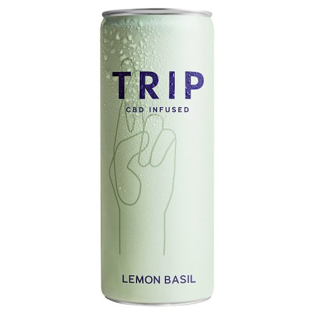 Trip Cbd Infused Drink Lemon Basil 250ml alternate view 2