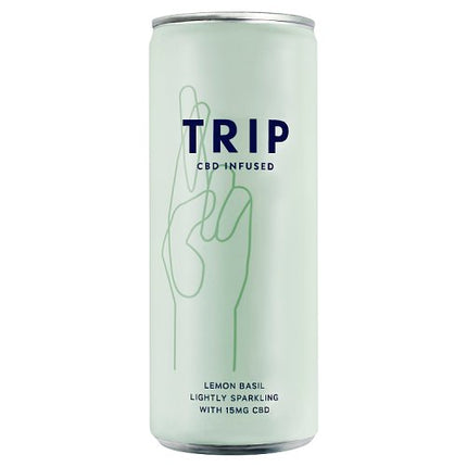 Trip Cbd Infused Drink Lemon Basil 250ml