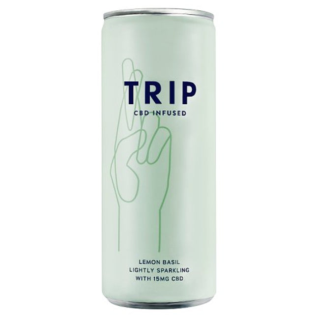 Trip Cbd Infused Drink Lemon Basil 250ml