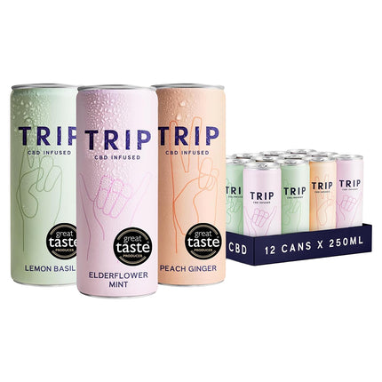 TRIP CBD Infused Drink Mix Pack 250ml