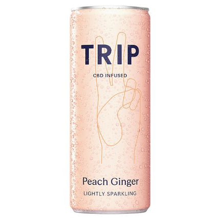 TRIP CBD Infused Drink Peach Ginger 250ml
