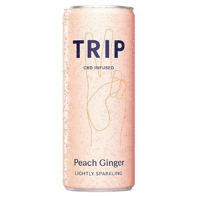 TRIP CBD Infused Drink Peach Ginger 250ml