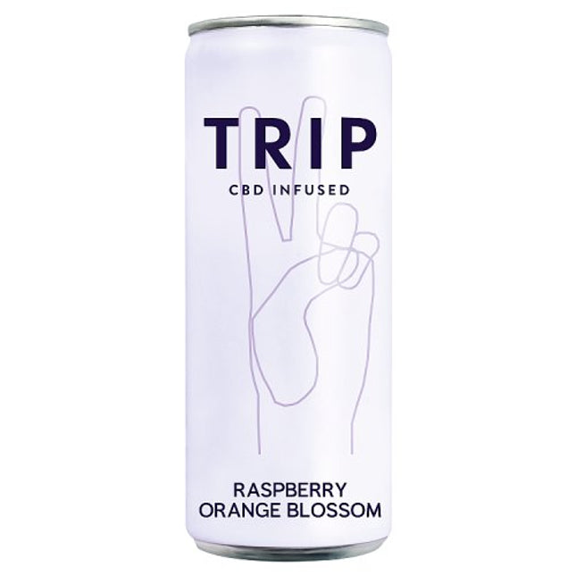 TRIP CBD Infused Raspberry Orange Blossom 250ml