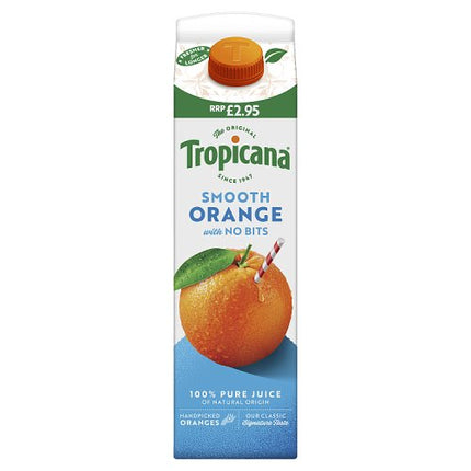 Tropicana Smooth Orange 850ml £2.95