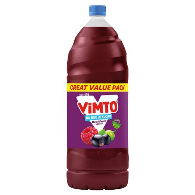Vimto No Added Sugar Squash 3L