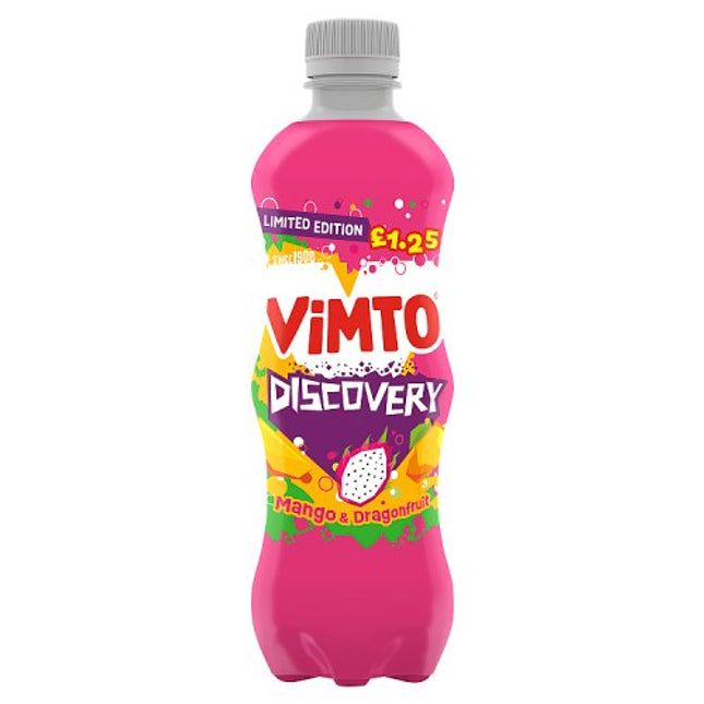 Vimto Discovery Mango & Dragonfruit 500ml £1.25
